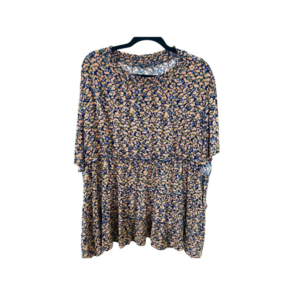 💎 HOST PICK 💎 BloomChic Ditsy Floral Ruffle Trim Blouse - Size 20 (EUC)